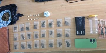 DINTEL desmantela puntos de venta de drogas y apresa a dos personas en Yamasá, Monte Plata