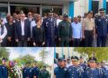 Coronel Glauco Alejandro Mercedes acompaña a la gobernadora provincial en actos por el 182 aniversario de la Independencia Nacional