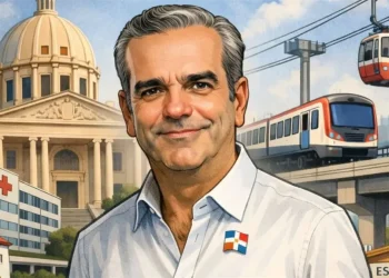 Abinader comparte ilustración generada con IA en redes sociales