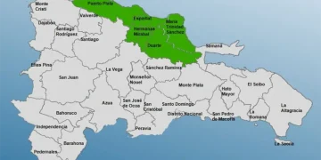 COE coloca cinco provincias en alerta verde por incidencia de vaguada