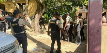 DNCD captura a tres presuntos microtraficantes durante allanamientos en Cambita Garabitos