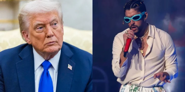 Trump llama tilda presentación de Bad Bunny en el Super Bowl como «la peor de la historia»