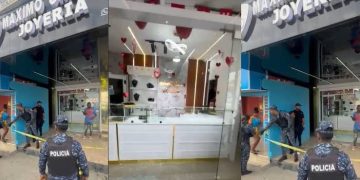 Asaltan joyería en San Pedro de Macorís; autoridades investigan