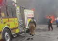 911 informa incendio en fábrica de plásticos en Haina no deja heridos
