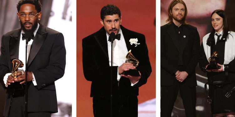 Premios Grammy: la lista completa de los ganadores