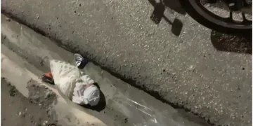 Hallan recién nacida abandonada en un contén en San Juan de la Maguana