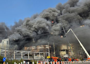 Decenas de heridos tras un masivo incendio en una planta automotriz en Corea del Sur