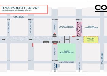 Alcaldía SDE anuncia cierre de calles por Desfile Cultural Municipal 2026