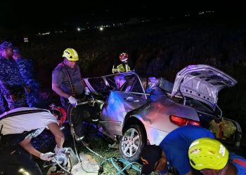 Accidente de tránsito en la autopista Duarte deja cuatro fallecidos