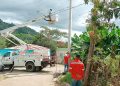 Edesur desarrolla amplio operativo de regularización en Nizao, San José de Ocoa