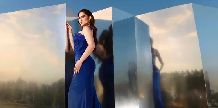 Jenny Blanco desfila por la alfombra de Premios Soberano 2026 con un diseño que apuesta por la elegancia contemporánea