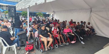 Cientos de beneficiados con sillas de rueda de Whellchair Foundation y la Fundación Cruz Jiminián