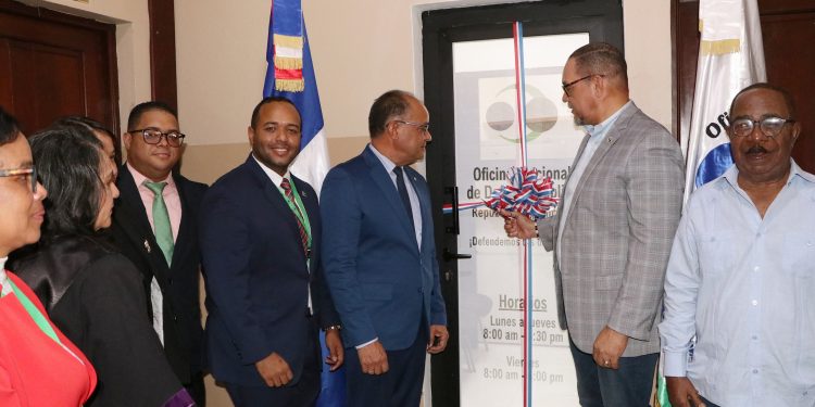 Defensa Pública inaugura nueva oficina en Nagua, provincia María Trinidad Sánchez
