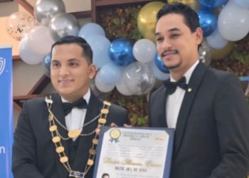 Jill De Sena recibe Doctorado Honoris Causa durante visita oficial a Ecuador como Vicepresidente Mundial de JCI