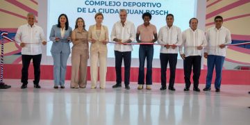 Abinader inaugura complejo deportivo en Ciudad Juan Bosch y Juegos de la Mujer 2026 