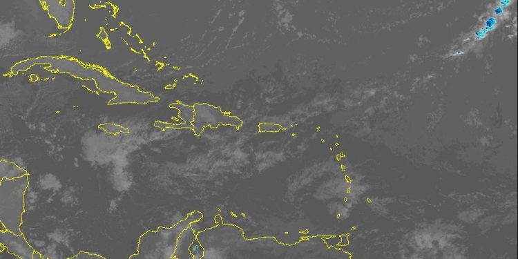 Indomet prevé escasas lluvias en gran parte del país este lunes