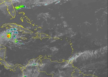 Indomet pronostica aguaceros en la tarde de este miércoles por incidencia de vaguada