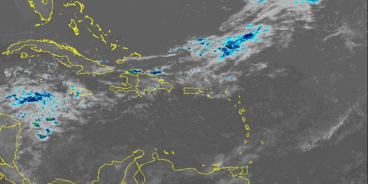 Indomet advierte que continuarán las lluvias por incidencia de una vaguada sobre el país