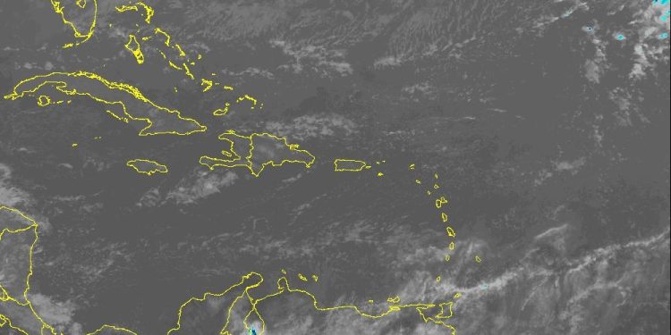 Indomet prevé chubascos locales y ráfagas de viento en varias localidades por acercamiento de sistema frontal