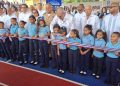 Presidente Abinader fortalece espacios deportivos-escolares con inauguración de dos techados en Centros Educativos de Santiago