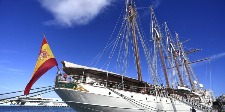 Buque Sebastián de Elcano llega a Santo Domingo en su XCVIII Crucero de Instrucción