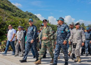 Director General PN realiza recorrido de supervisión por la zona sur del país durante operativo "Proteger y Servir Semana Santa 2026″