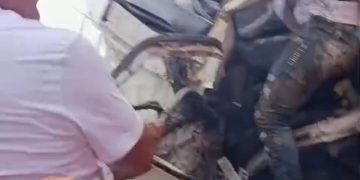 Camión cargado de cebolla se vuelca en carretera Casabito-Constanza; un herido