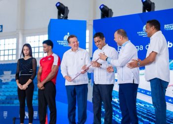 Ministro Ito Bisonó cumple cronograma; Entrega Pabellón de Gimnasia listo para JCC Santo Domingo 2026