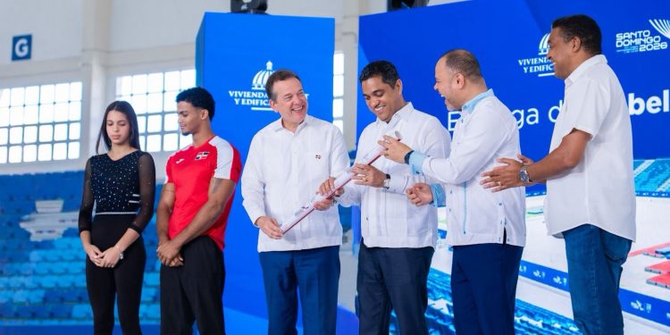 Ministro Ito Bisonó cumple cronograma; Entrega Pabellón de Gimnasia listo para JCC Santo Domingo 2026