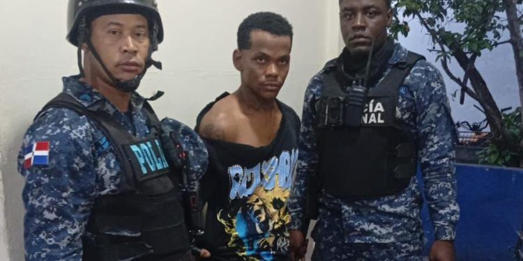 Policía captura reconocido delincuente “Macutico” en Sabana Perdida SDN