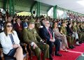 Carabineros de Chile y ministra de Seguridad Pública saludan con deferencia a delegación de RD