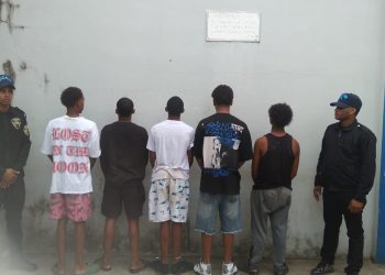 Policía apresa y envía a la justicia a cinco hombres acusados de maltrato animal en Sabana Perdida, SDN