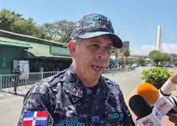 Policía Nacional informa brinda apoyo en ejecución de orden de desalojo en plaza comercial 