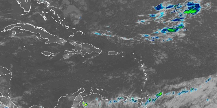 Indomet: Viento moderado del noreste seguirá generando lluvias sobre el país