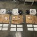 DNCD ocupa en el AILA 12 láminas de presunta cocaína ocultas en cajas de cartón