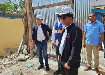 Infraestructura Escolar interviene escuelas afectadas por lluvias en el Distrito Nacional y la Provincia Santo Domingo