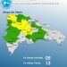 El COE amplía el nivel de alerta amarilla para 05 provincias y 12 y el Distrito Nacional en verde