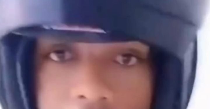 A mí el que se pasó y me chocó se va a morir" dice motorista tras muerte de David Carlos Abreu