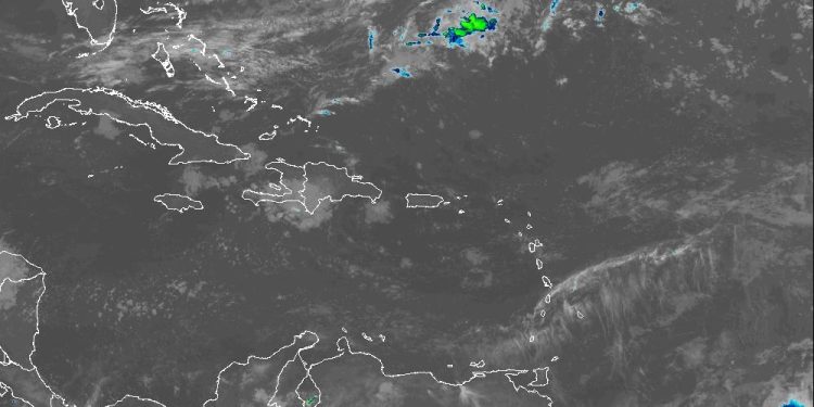 Indomet prevé lluvias en varias provincias por vaguada al noroeste del país y proximidad de sistema frontal