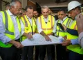 Presidente Abinader supervisa obras del olímpico con 90% de avance para juegos del Caribe 2026