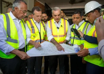 Presidente Abinader supervisa obras del olímpico con 90% de avance para juegos del Caribe 2026