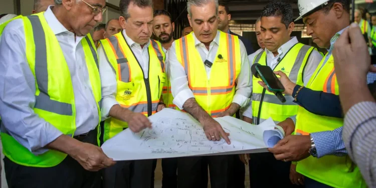 Presidente Abinader supervisa obras del olímpico con 90% de avance para juegos del Caribe 2026