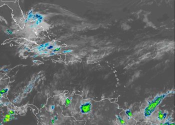 Indomet: Sistema frontal en proceso de disipación favorece aguaceros con tormentas eléctricas y ráfagas de viento en varias provincias