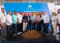Ministro Kelvin Cruz inicia reconstrucción de dos multiusos en Hermanas Mirabal