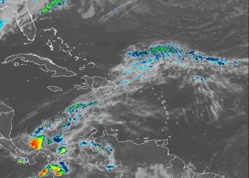 Indomet: Vaguada continuará generando fuertes aguaceros con tormentas eléctricas y ráfagas de viento este jueves