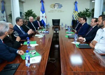 Leonel Fernández recibe comisión del Gobierno dominicano