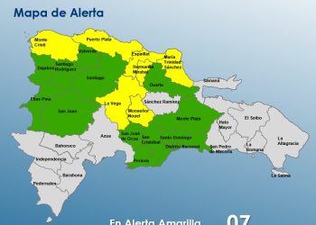 COE mantiene en alerta a 20 provincias por riesgo de inundaciones y deslizamientos