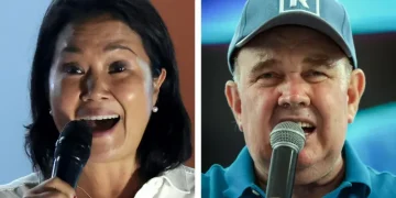Elecciones en Perú: Fujimori y López Aliaga encabezan el recuento y disputarán la segunda vuelta