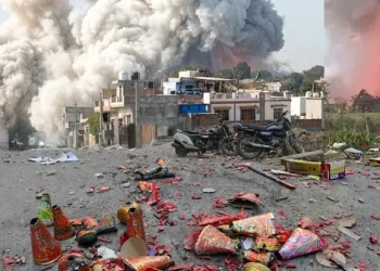 Al menos 13 fallecidos tras una explosión en una fábrica de fuegos artificiales en La India