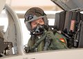 La princesa Leonor sorprendió a todos al volar en un avión de combate